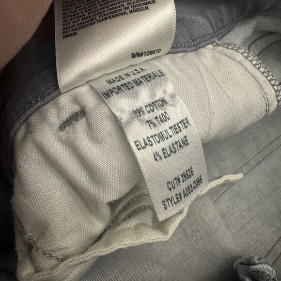 Agolde Los Angeles Premium Denim Pants Womens Gray Slim-Leg Jean USA, Size 27 - Picture 6 of 11